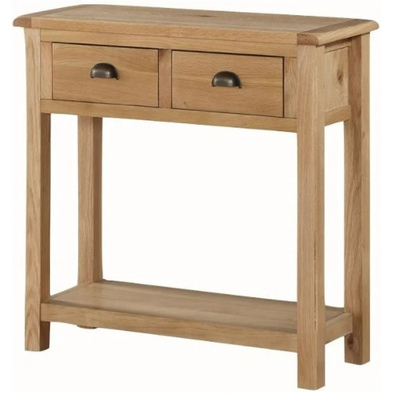 AM Kilmore Oak Hall Table/ 2 Drwr